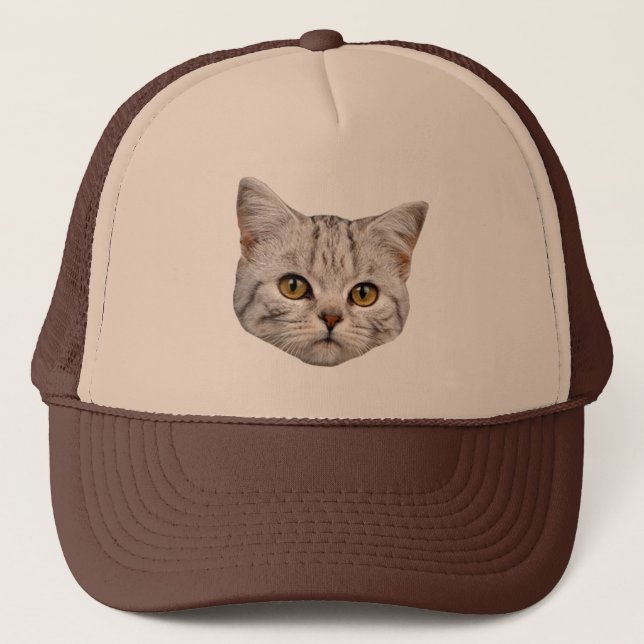 Gorra del camionero del gato (Anverso)