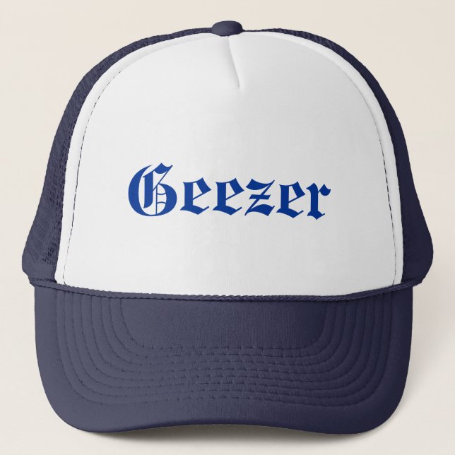 Gorra del camionero del Geezer (Anverso)