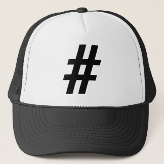 Gorra del camionero del #Hashtag