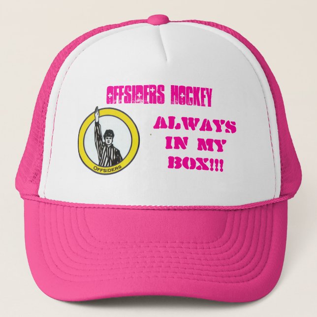 Gorra del camionero del hockey de los chicas (Anverso)