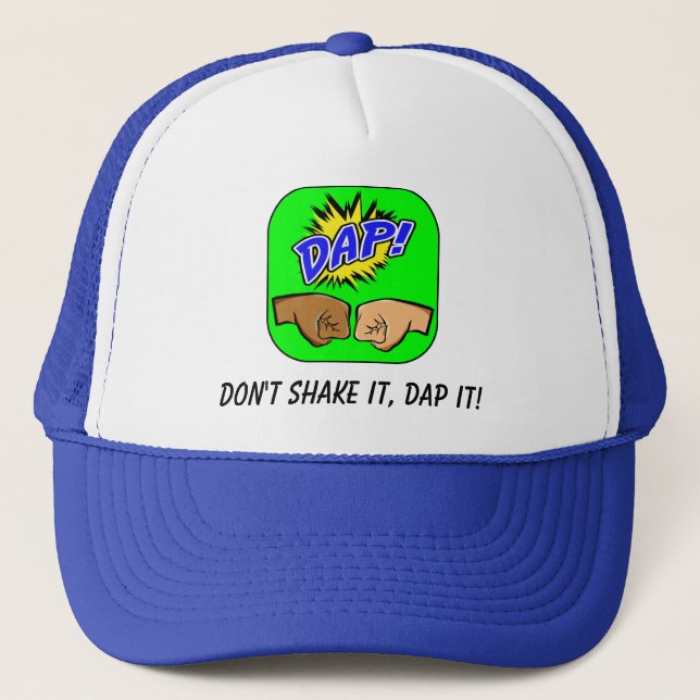 Gorra del camionero del icono de DAP APP (Anverso)