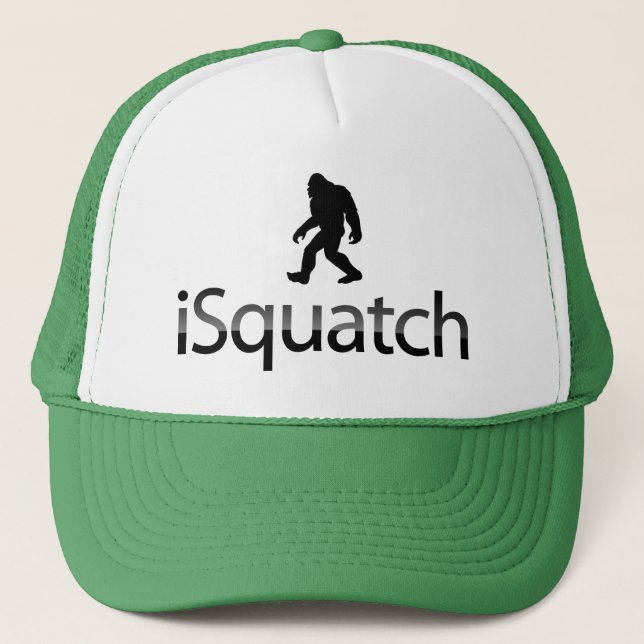 gorra del camionero del iSquatch (Anverso)