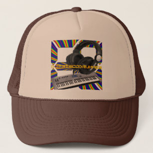 Gorra del camionero del logotipo de DJ