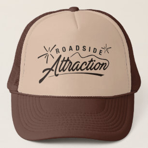 Gorra del camionero del logotipo de la atracción
