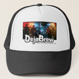 Gorra del camionero del logotipo de la banda de