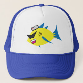 Gorra del camionero del logotipo de los PESCADOS
