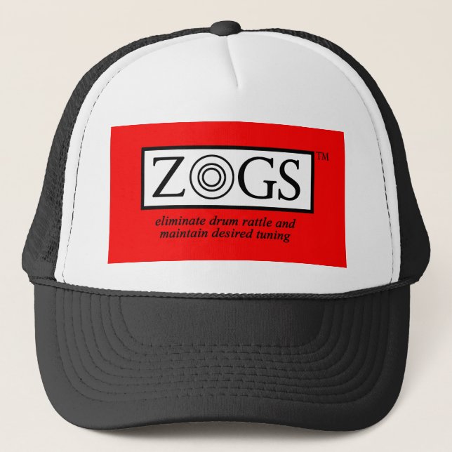 Gorra del camionero del logotipo de ZOGS (Anverso)