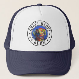 Gorra del camionero del logotipo del blog del papá