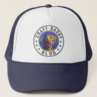 Gorra del camionero del logotipo del blog del papá