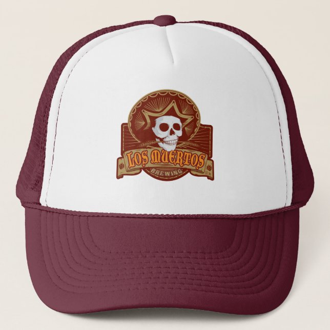 Gorra del camionero del Los Muertos Calevera (Anverso)