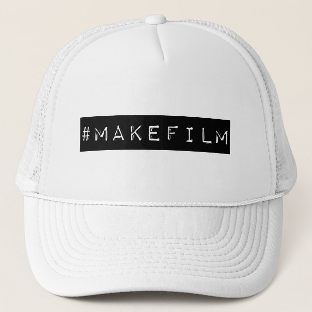 gorra del camionero del #MAKEFILM (Anverso)