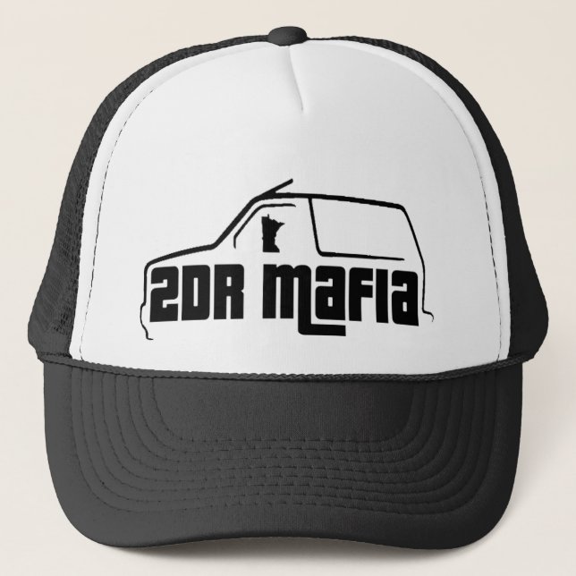 gorra del camionero del manganeso de la mafia 2DR (Anverso)