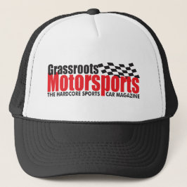 Gorra del camionero del Motorsports de los pueblos