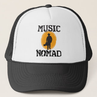 Gorra del camionero del nómada de la música