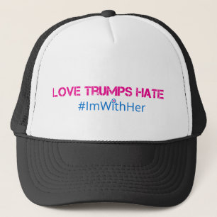 Gorra del camionero del odio de los triunfos del