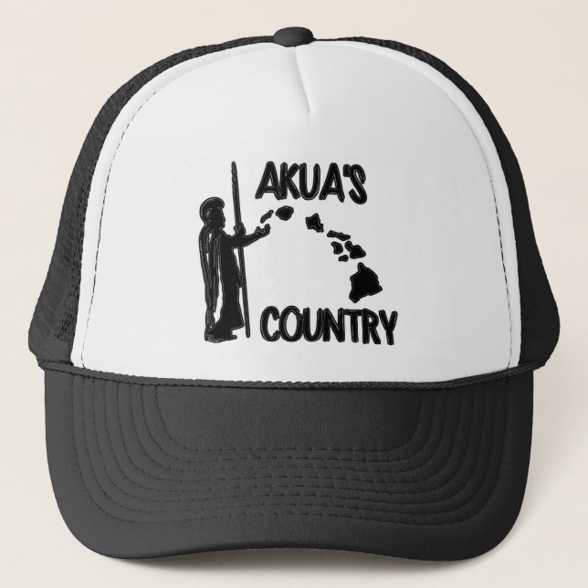 Gorra del camionero del país de Akua (Anverso)