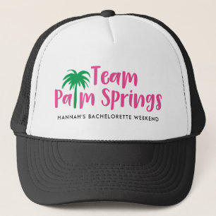 Gorra del camionero del Palm Springs del equipo