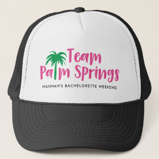 Gorra del camionero del Palm Springs del equipo
