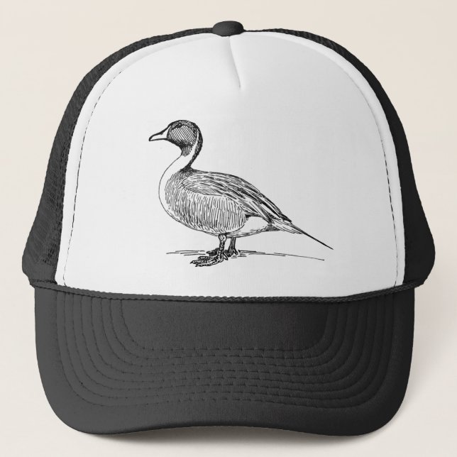 Gorra del camionero del pato del pato rojizo (Anverso)