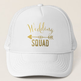 GORRA del CAMIONERO del pelotón de la boda