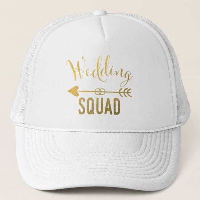 GORRA del CAMIONERO del pelotón de la boda (Anverso)
