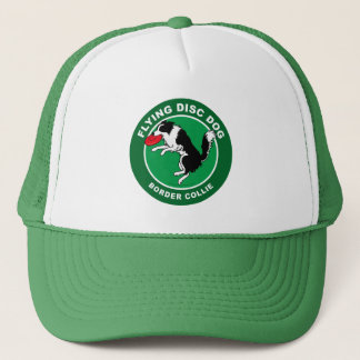 Gorra del camionero del perro del disco de vuelo