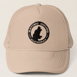 Gorra del camionero del perro que aúlla