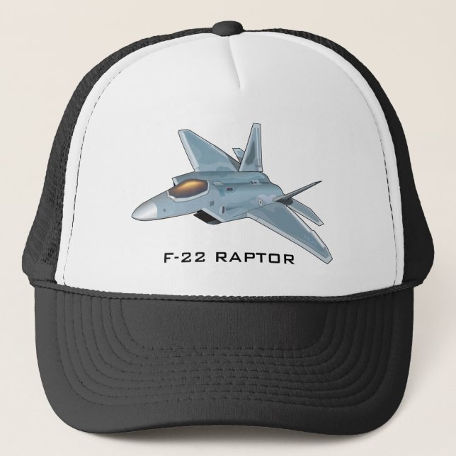 Gorra del camionero del RAPAZ F-22 (Anverso)