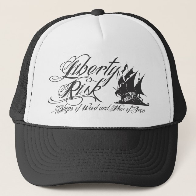 Gorra del camionero del riesgo de la libertad (Anverso)
