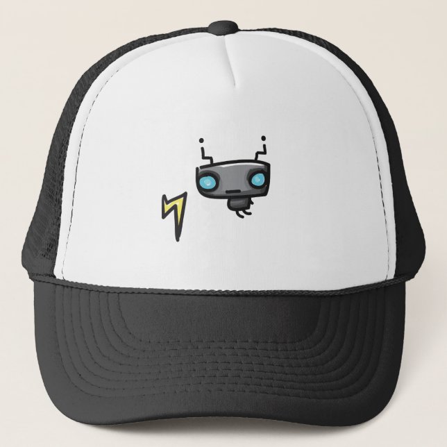 Gorra del camionero del robot de los Doodles (Anverso)