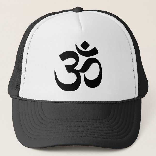 Gorra del camionero del símbolo de OM (Anverso)