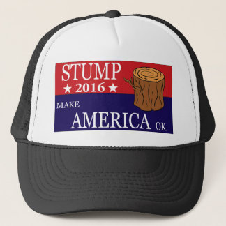 Gorra del camionero del tocón