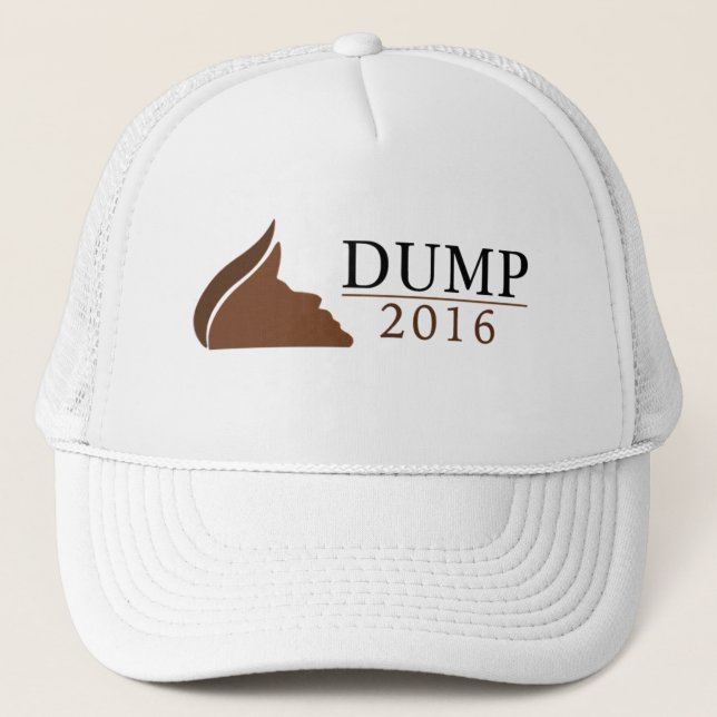 Gorra del camionero del triunfo de Anti-Donald (Anverso)