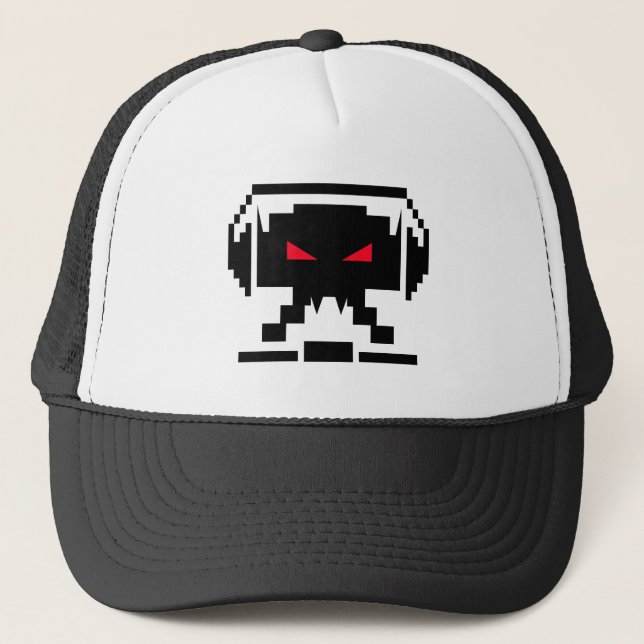 Gorra del camionero del vampiro del invasor de DJ (Anverso)