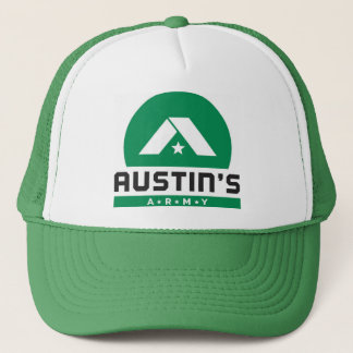Gorra del camionero del verde caqui de Austin