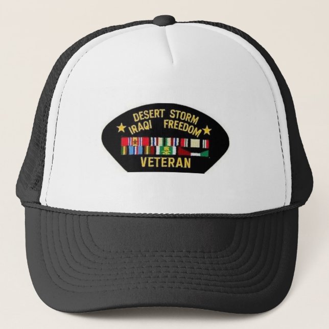 GORRA DEL CAMIONERO DEL VETERANO DE GUERRA DE LA (Anverso)