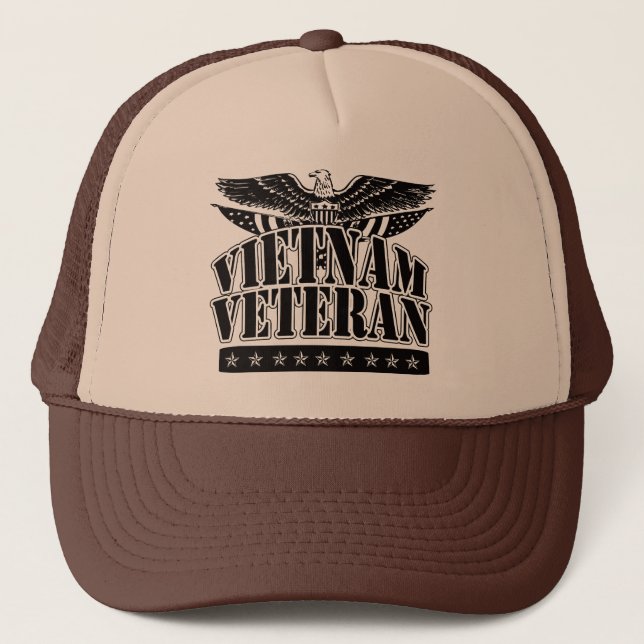 GORRA DEL CAMIONERO DEL VETERANO DE VIETNAM (Anverso)