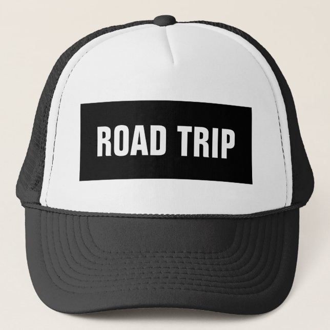 Gorra del camionero del viaje por carretera (Anverso)