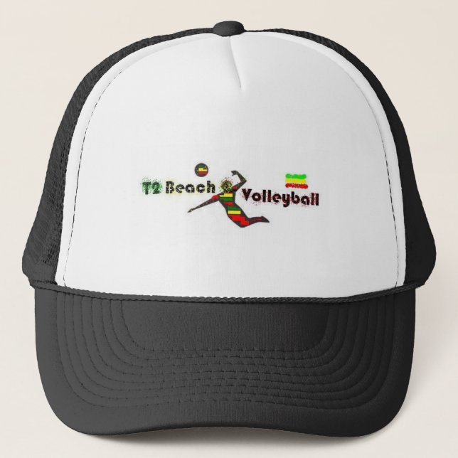 GORRA del camionero del voleibol de playa del T2 (Anverso)