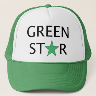 Gorra del camionero - estrella verde