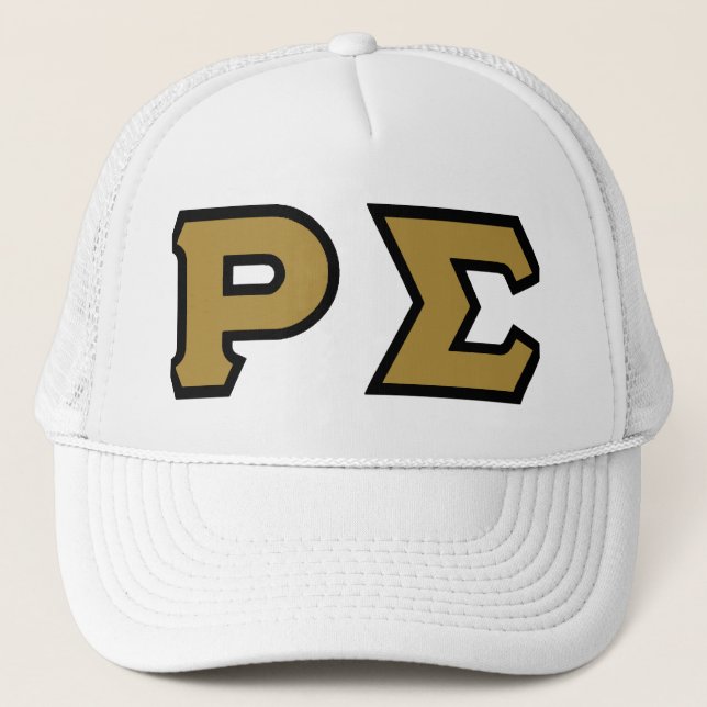 Gorra del camionero. Letras del oro (Anverso)