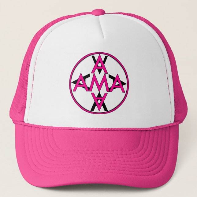 Gorra del camionero - logotipo de DJ Ama (Anverso)