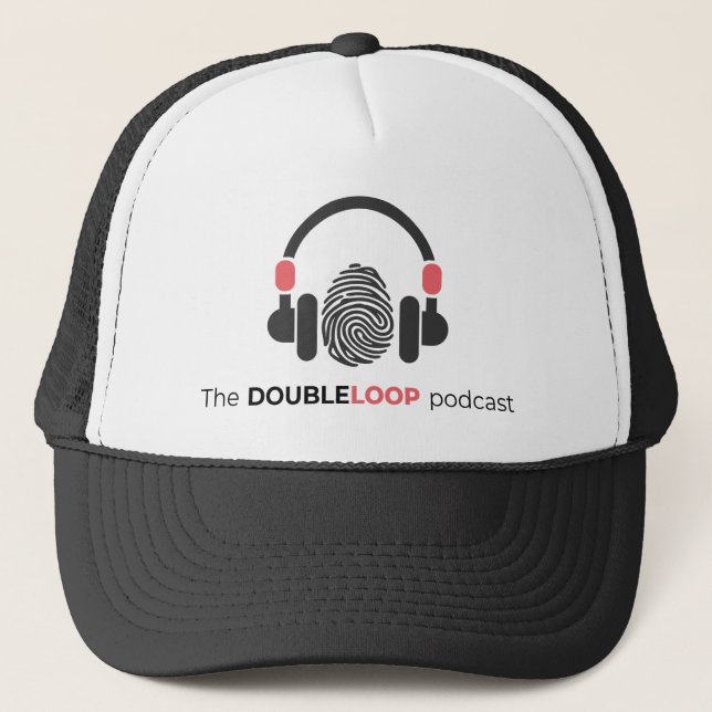 Gorra del camionero - Podcast de doble bucle (Anverso)