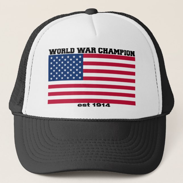 Gorra del campeón de la guerra mundial (Anverso)