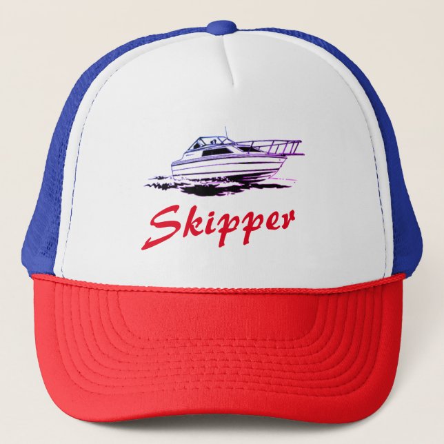 Gorra del capitán del barco del capitán (Anverso)