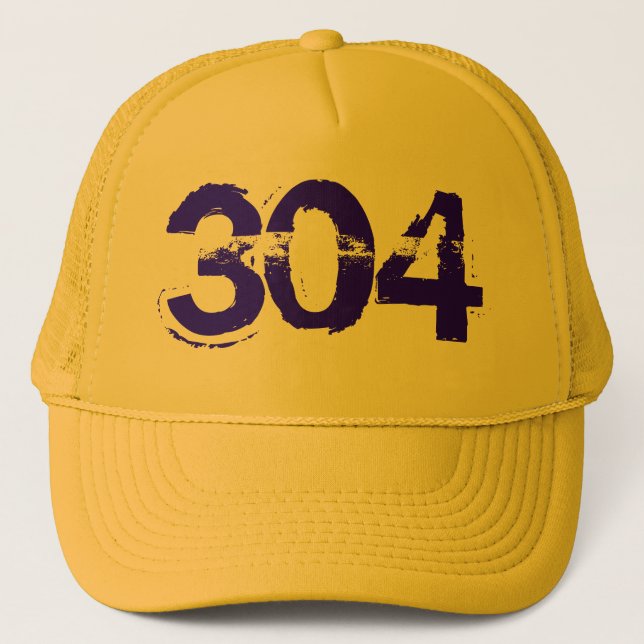 Gorra del casquillo del camionero de 304 WV (Anverso)