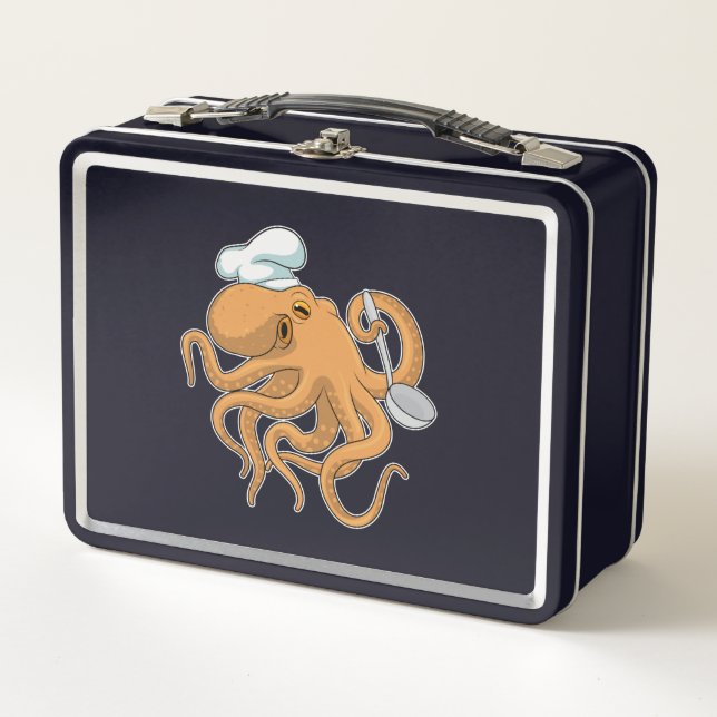 Gorra del chef Octopus Cook (Anverso)