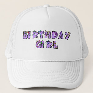 Gorra del chica del cumpleaños