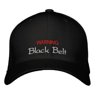 Gorra del cinturón negro