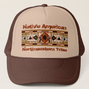 Gorra del Clan de Oso Nativo Estadounidense